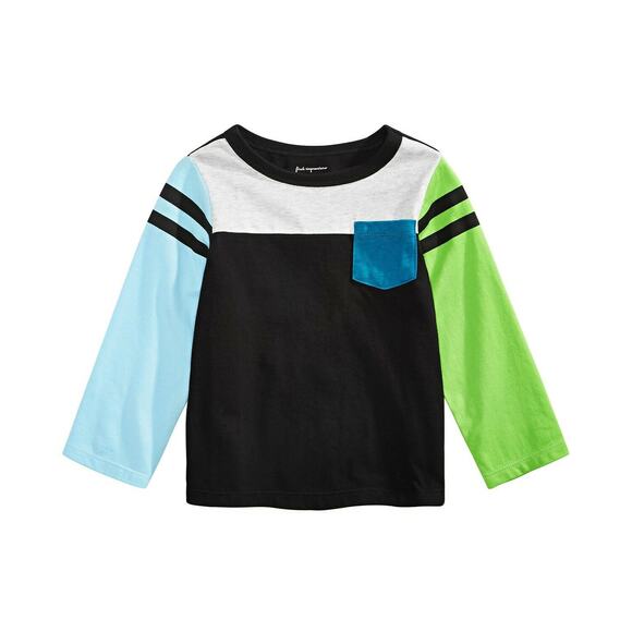 First Impressions Toddler Boys Soccer Print Colorblocked T Shirt Med Blue Size 3t Reg main image 1